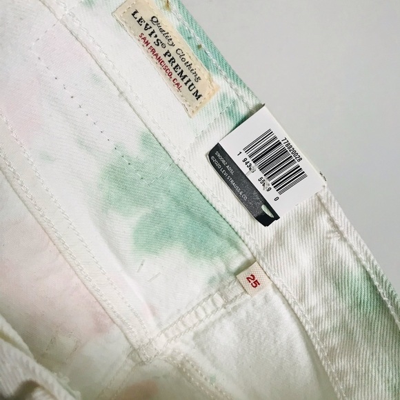 Levi’s Premium Tie Dye Deconstructed Skirt - Picture 6 of 8